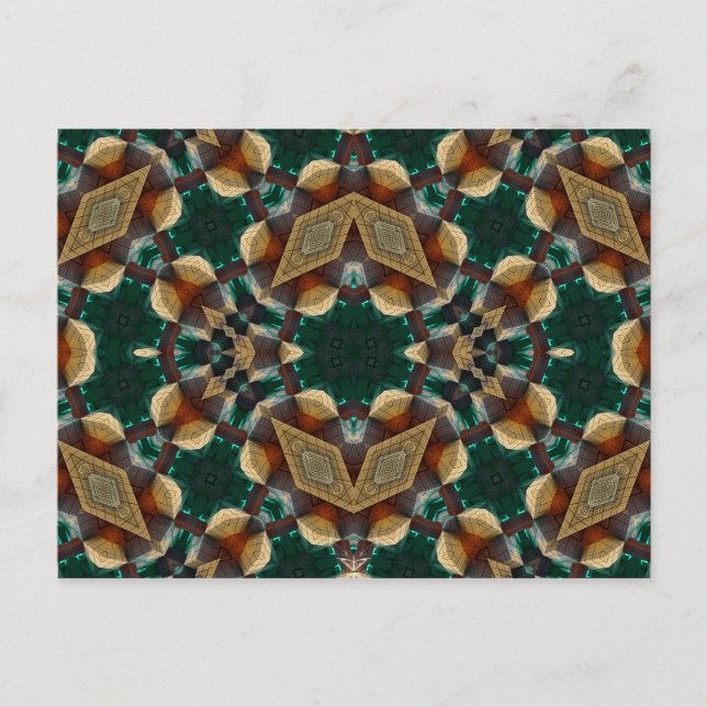 Postal Verde dimensional (Anverso)