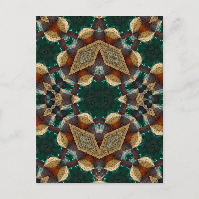 Postal Verde dimensional (Anverso)