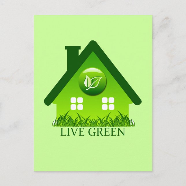 POSTAL VERDE EN VIVO (Anverso)