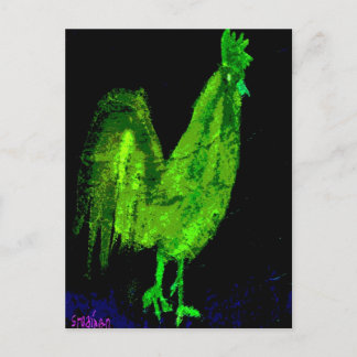 Postal verde fantasma