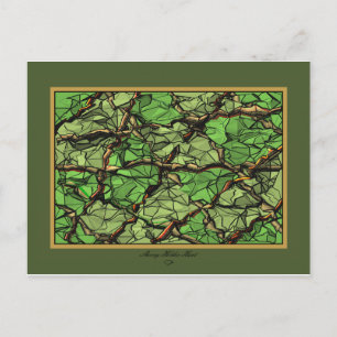 POSTAL VERDE FRACTURADO II