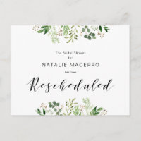 Verde, Negro, Cumpleaños de Boda Resprogramado con
