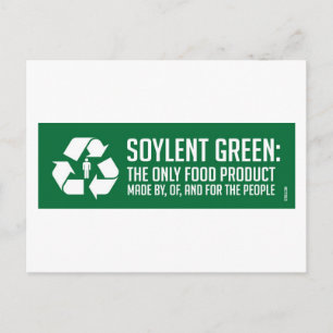 Postal verde Soylent