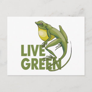 Postal Verde vivo