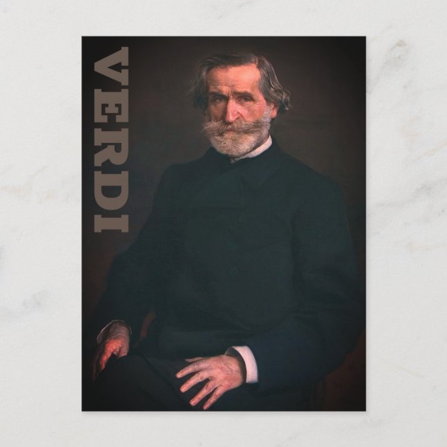 Postal Verdi Postcard (Anverso)