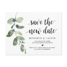 Verdor, guardar la nueva fecha, Boda pospuesto