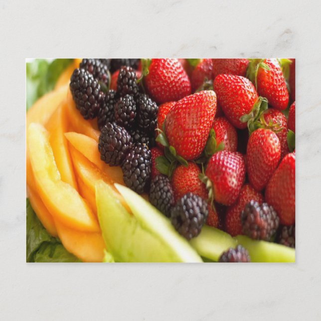 POSTAL VERDURAS DE FRUTA (Anverso)