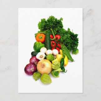 Postal Verduras variadas
