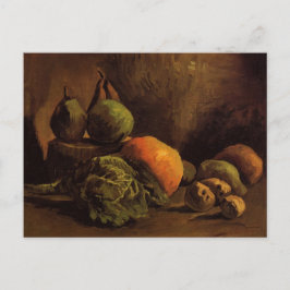 Postal Verduras y frutas por Vincent van Gogh