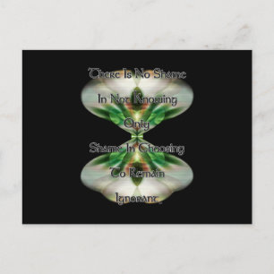 Postal Vergüenza e ignorancia