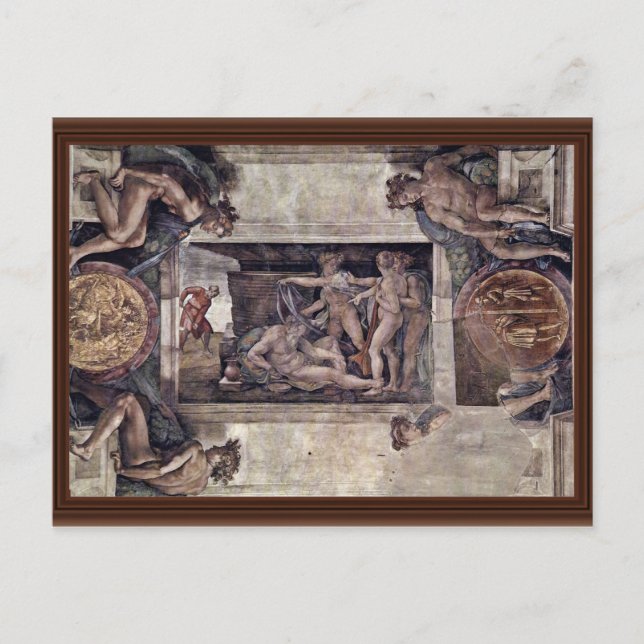 Postal Vergüenza Y Ridiculización De La Noé Borrada Por M (Anverso)