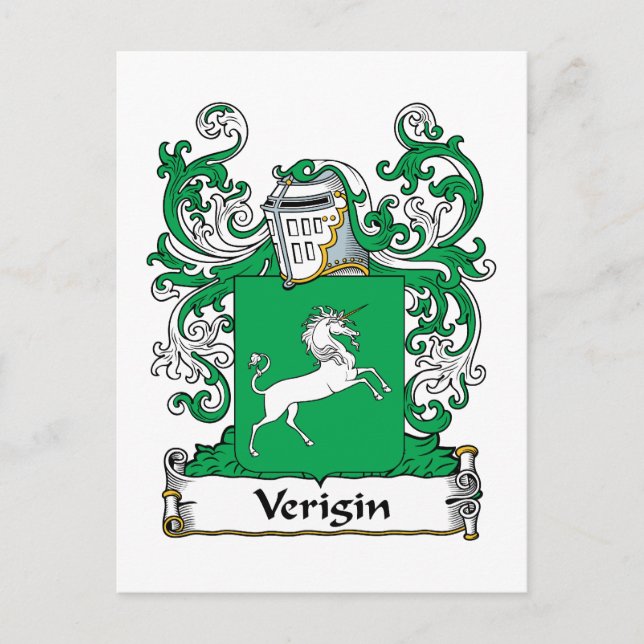 Postal Verigin Family Crest (Anverso)