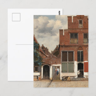 Postal Vermeer - El Bella Artes de Little Street