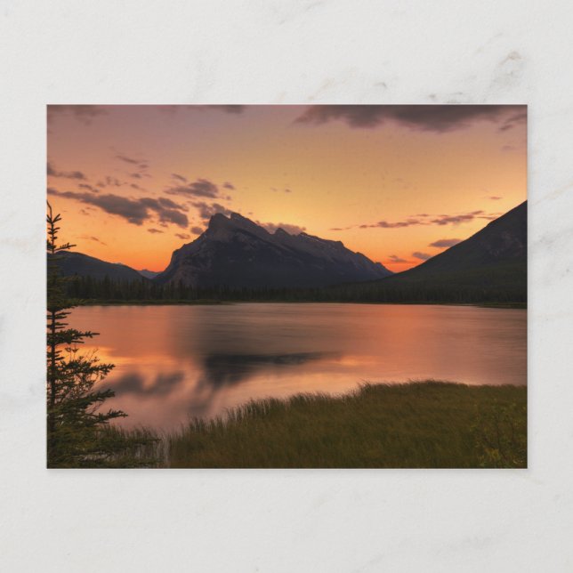 Postal Vermilion Lakes Sunset (Anverso)