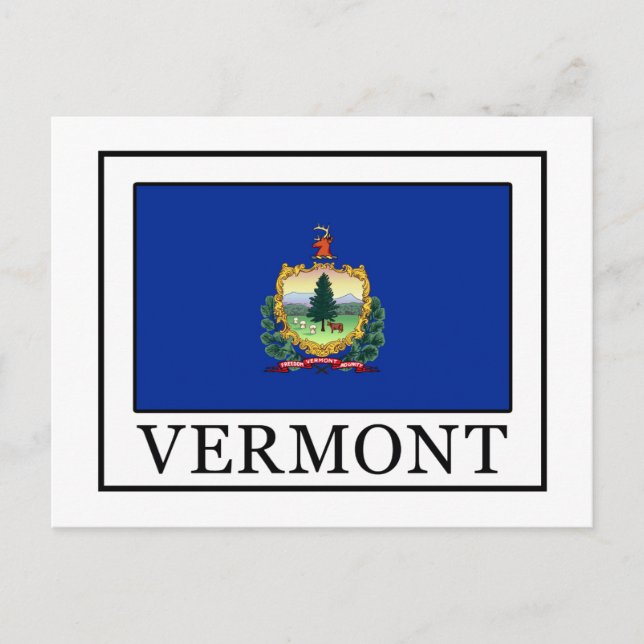 Postal Vermont (Anverso)