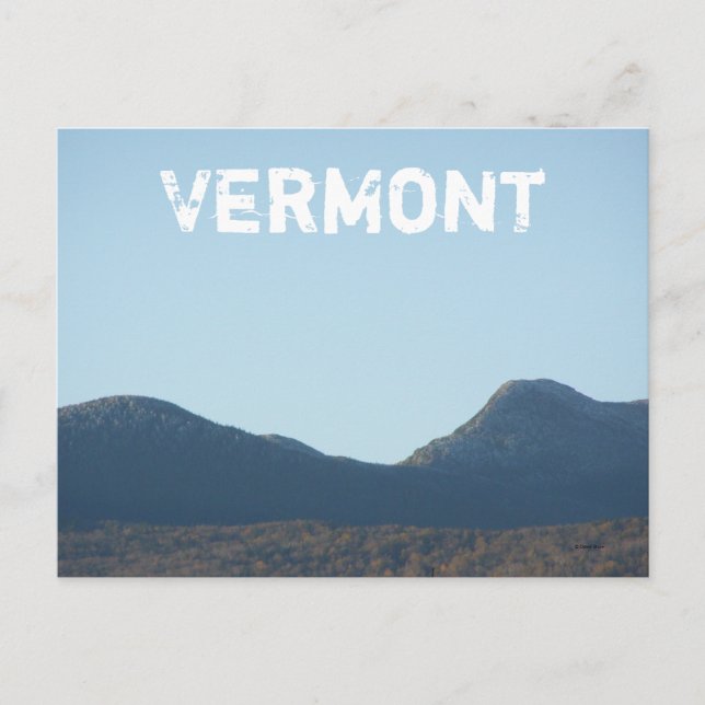 Postal Vermont (Anverso)