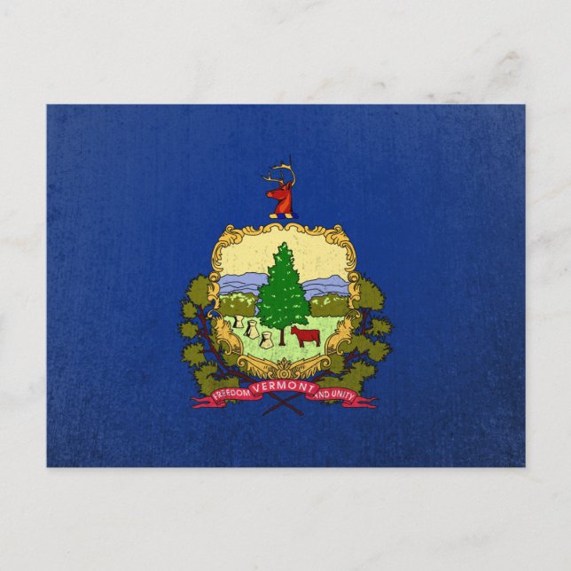 Postal Vermont (Anverso)
