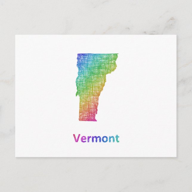 Postal Vermont (Anverso)