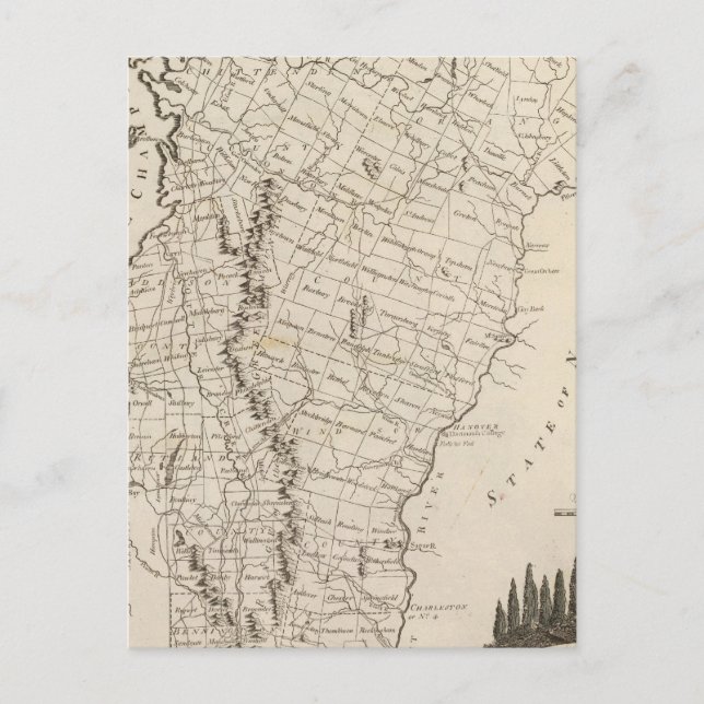 Postal Vermont 4 (Anverso)