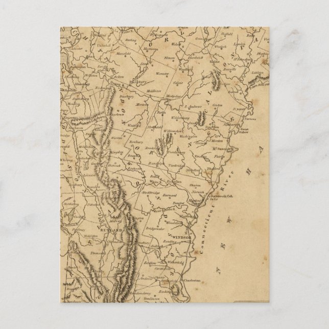 Postal Vermont 5 (Anverso)