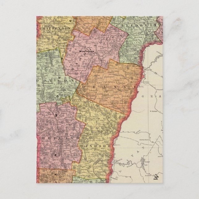 Postal Vermont 8 (Anverso)