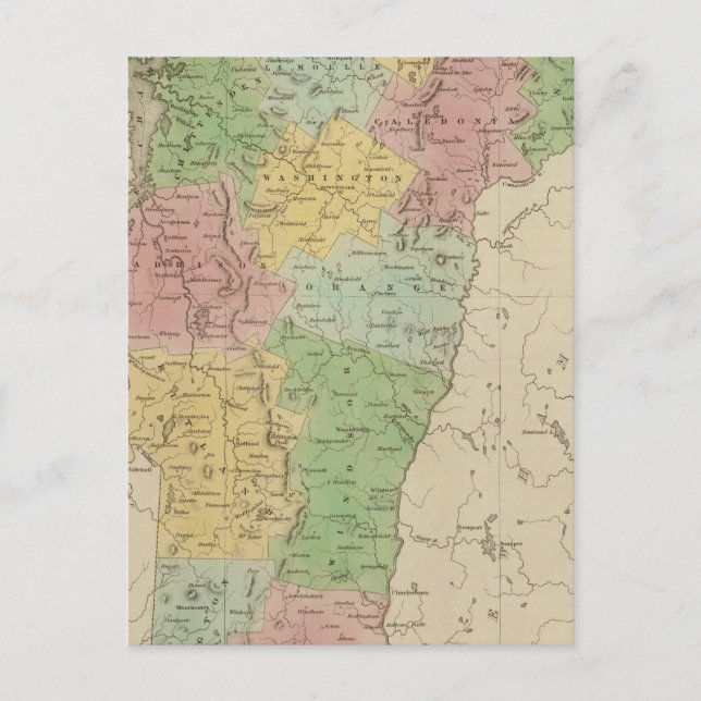 Postal Vermont 8 (Anverso)