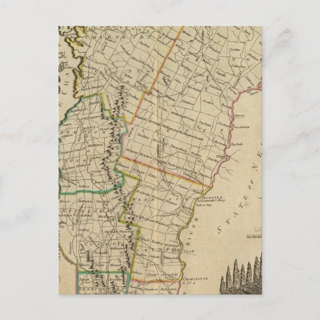 Postal Vermont 9 (Anverso)