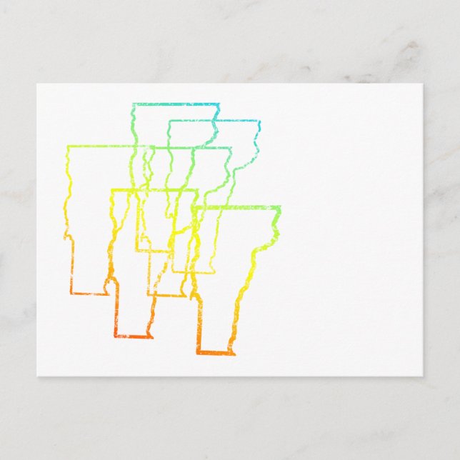 Postal vermont chill blur (Anverso)