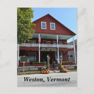 Postal Vermont Country Store en Weston