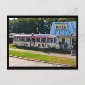 Postal Vermont Diner - Postcard