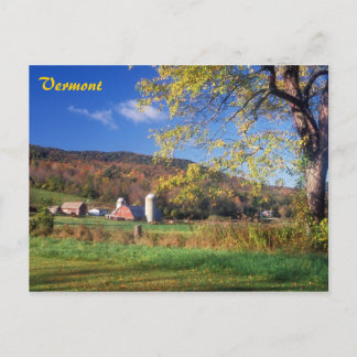 Postal Vermont Farm