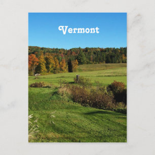 Postal Vermont Landscape
