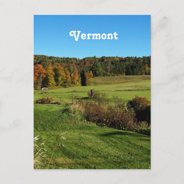 Postal Vermont Landscape (Anverso)
