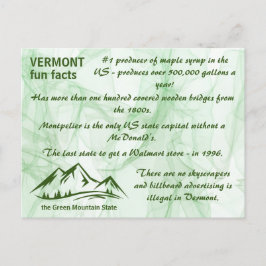 Postal Vermont, los hechos de la diversión del estado de 