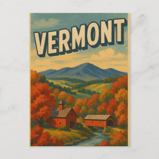 Postal VERMONT Postcard