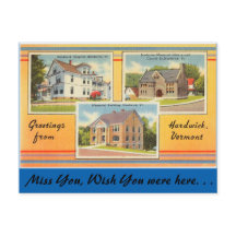 Vermont, saludos de Hardwick