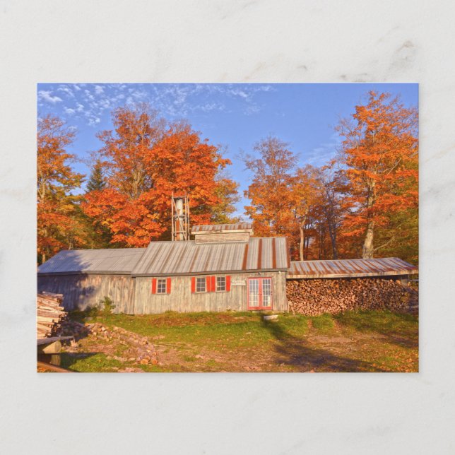 Postal Vermont Sugar House (Anverso)