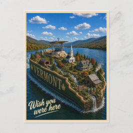 Postal Vermont | Wish You Were Here | Serie del Estado
