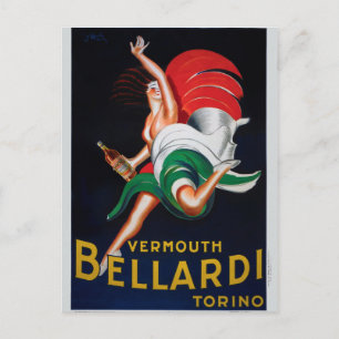 Postal Vermouth Bellardi Torino