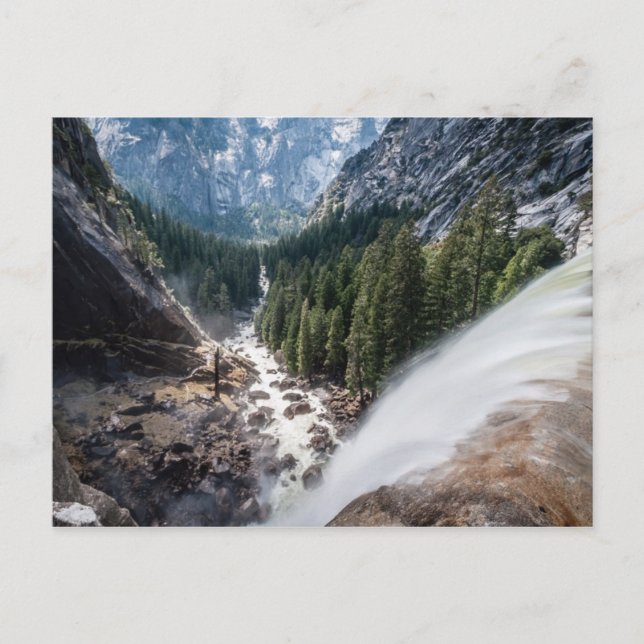 Postal Vernall Fall y Mist Trail (Anverso)
