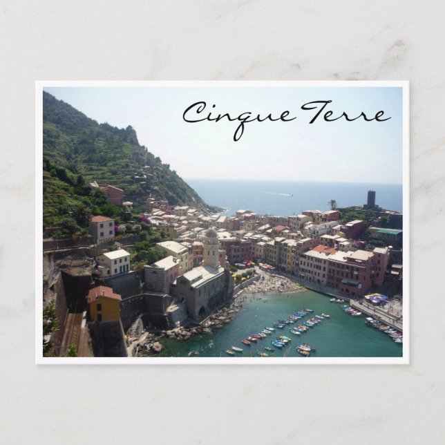 Postal vernazza aérea (Anverso)