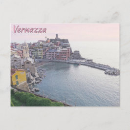 Postal Vernazza, Cinque Terre.Postcard