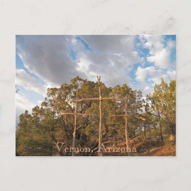 Postal Vernon, Arizona (Anverso)