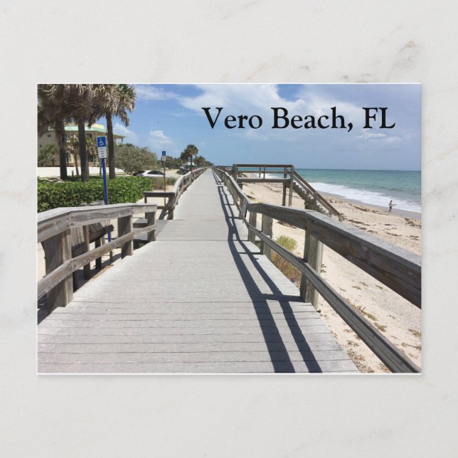 Postal Vero Beach, FL (Anverso)