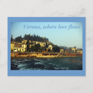 Postal Verona, donde fluye el amor