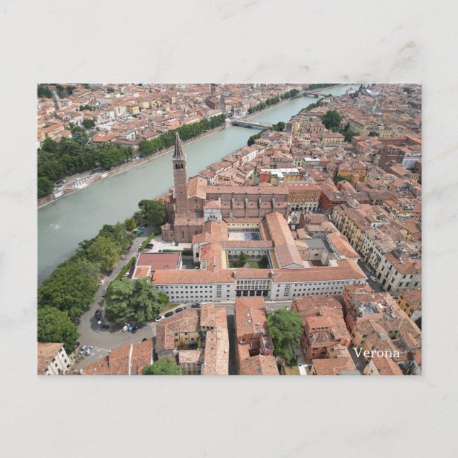 Postal Verona Italy (Anverso)