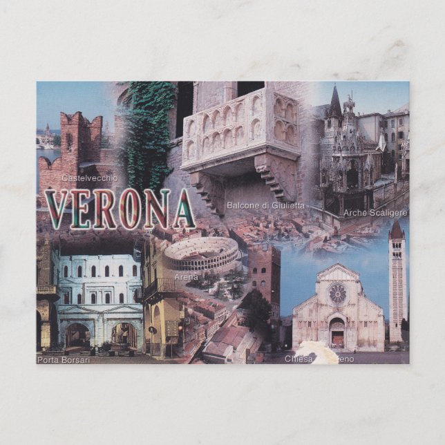 Postal Verona - Postcard (Anverso)