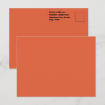 Verona Sunset Naranja Color sólido