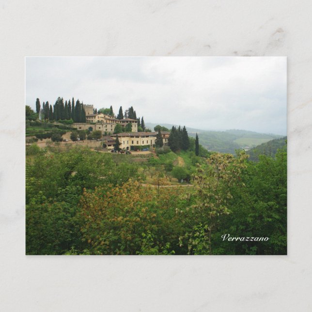 Postal Verrazzano (Anverso)