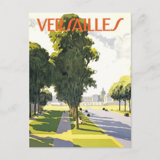 Postal Versailles France (Anverso)